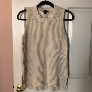 J. Crew sleeveless sweater